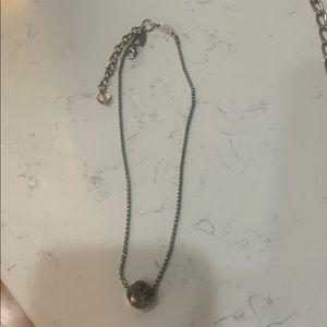 Sabika black diamond necklace